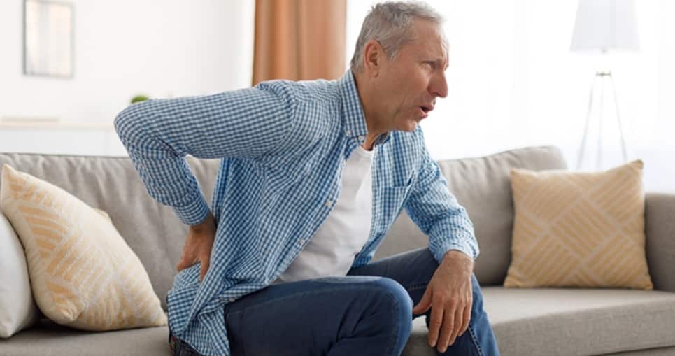 Man with Back Pain
