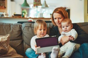 busy mom