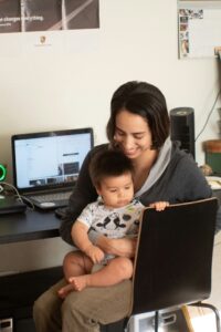 busy mom