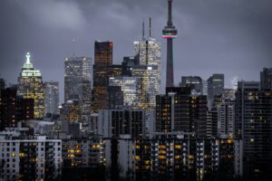 The start of another busy day in Toronto.