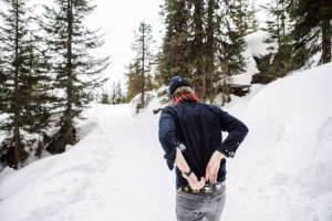 Back pain flare-up during Toronto winter cold